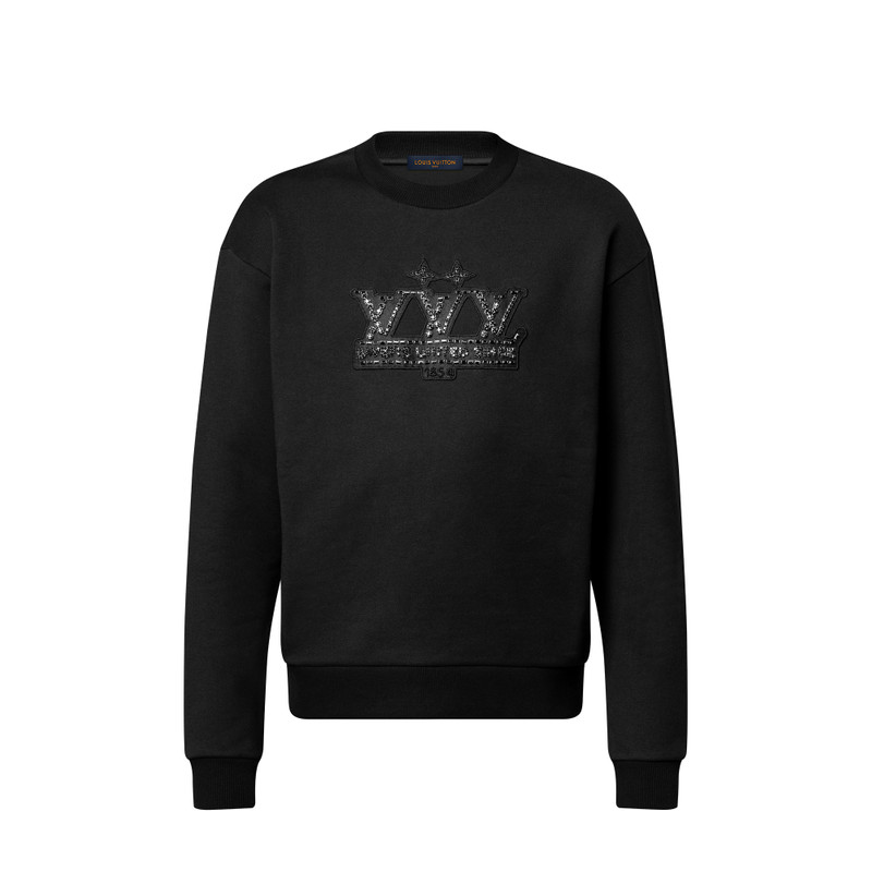 Embellished Signature Patch Sweatshirt 1