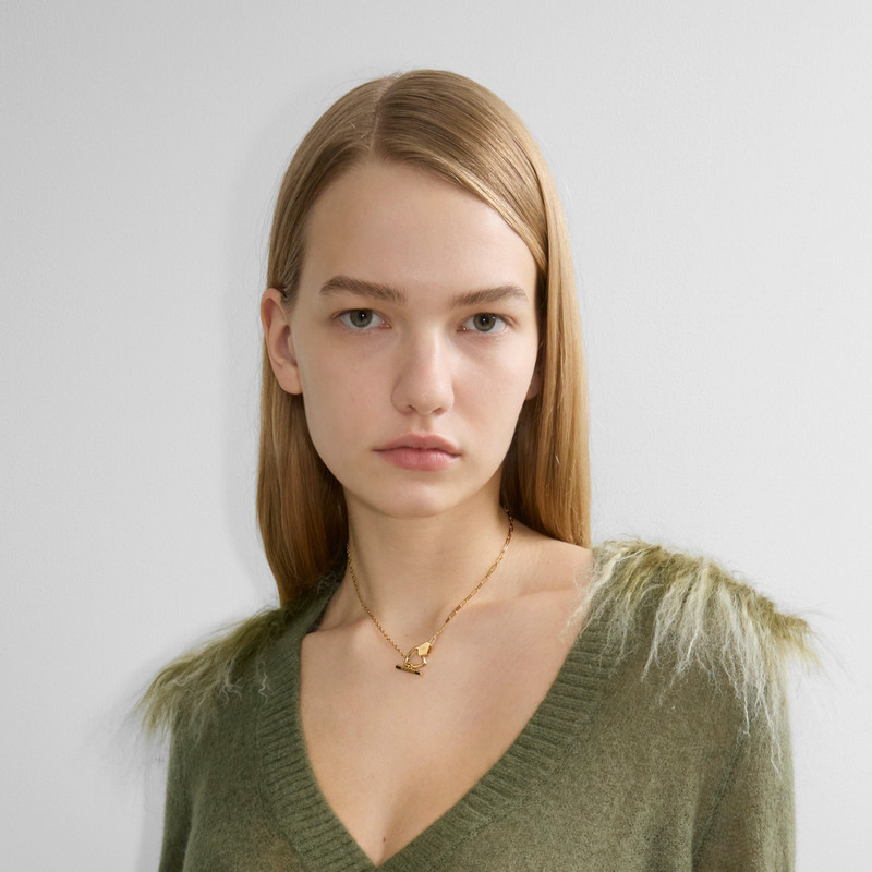 Burberry Shield Necklace outlook