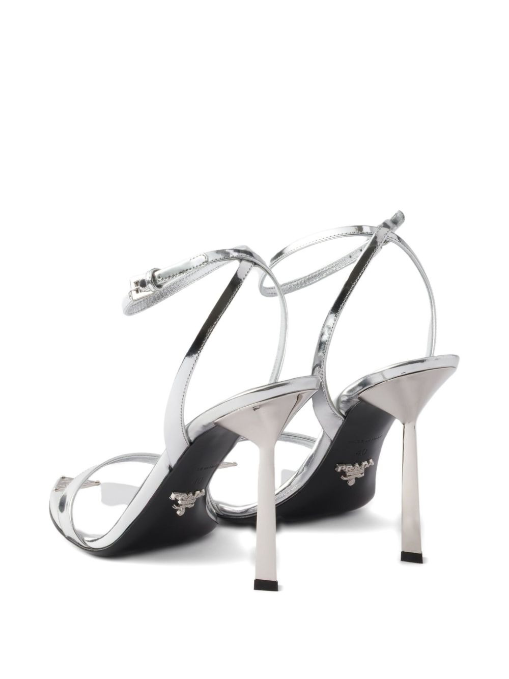 80mm ankle-strap leather sandals - 3