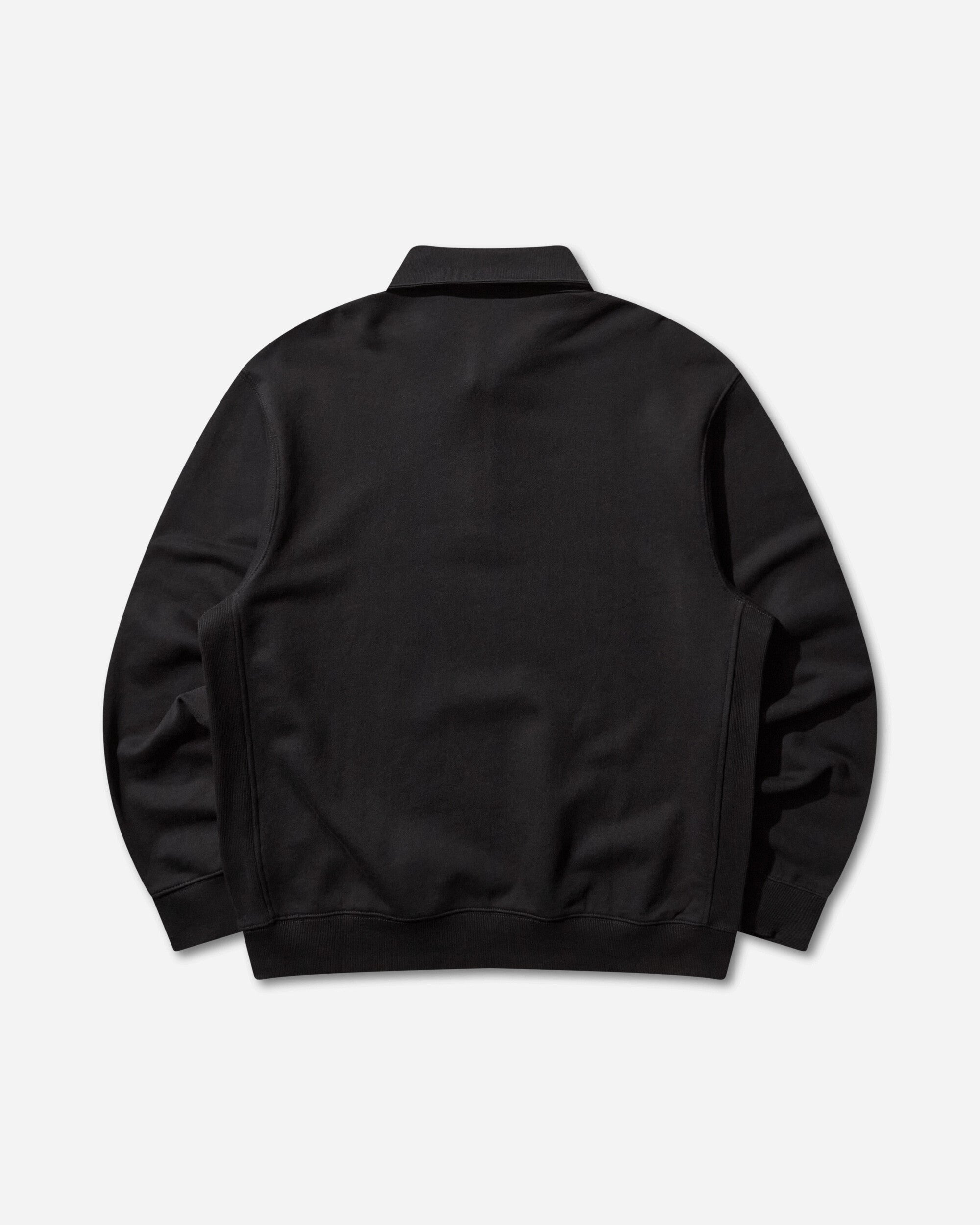 Men's Polo Sweatshirt Black - 2
