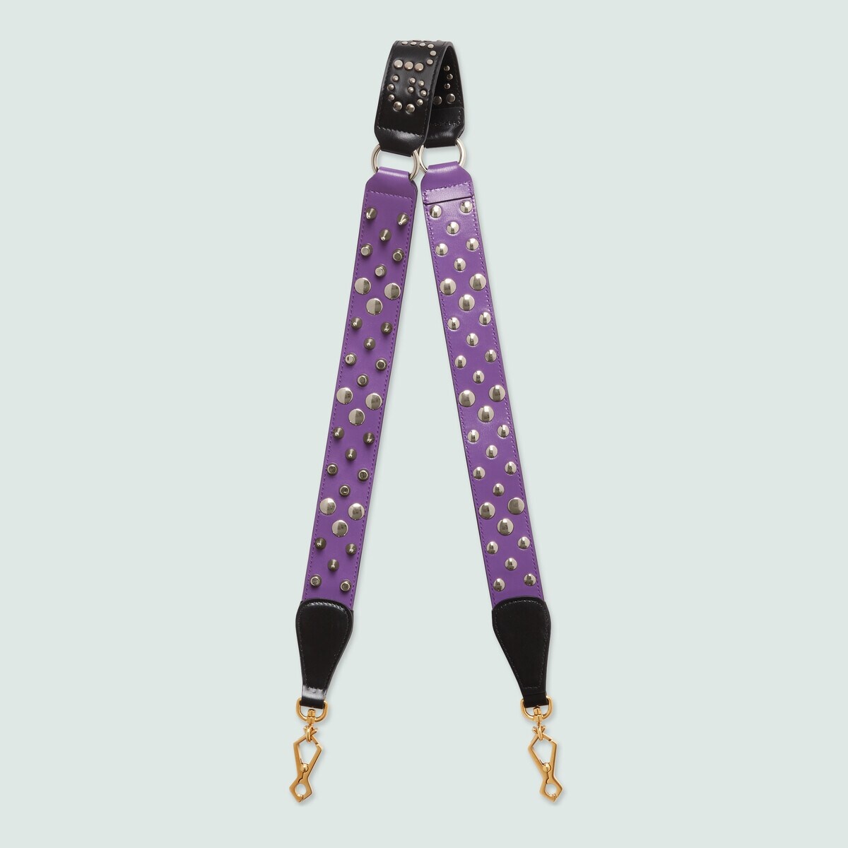 Studded 'Gucci' shoulder strap - 1
