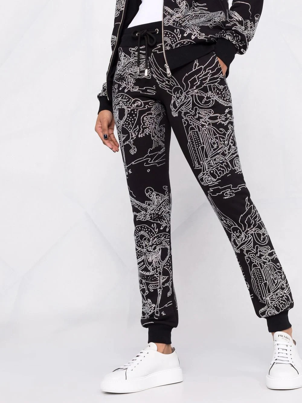 Stones Skeleton tattoo tracksuit - 5