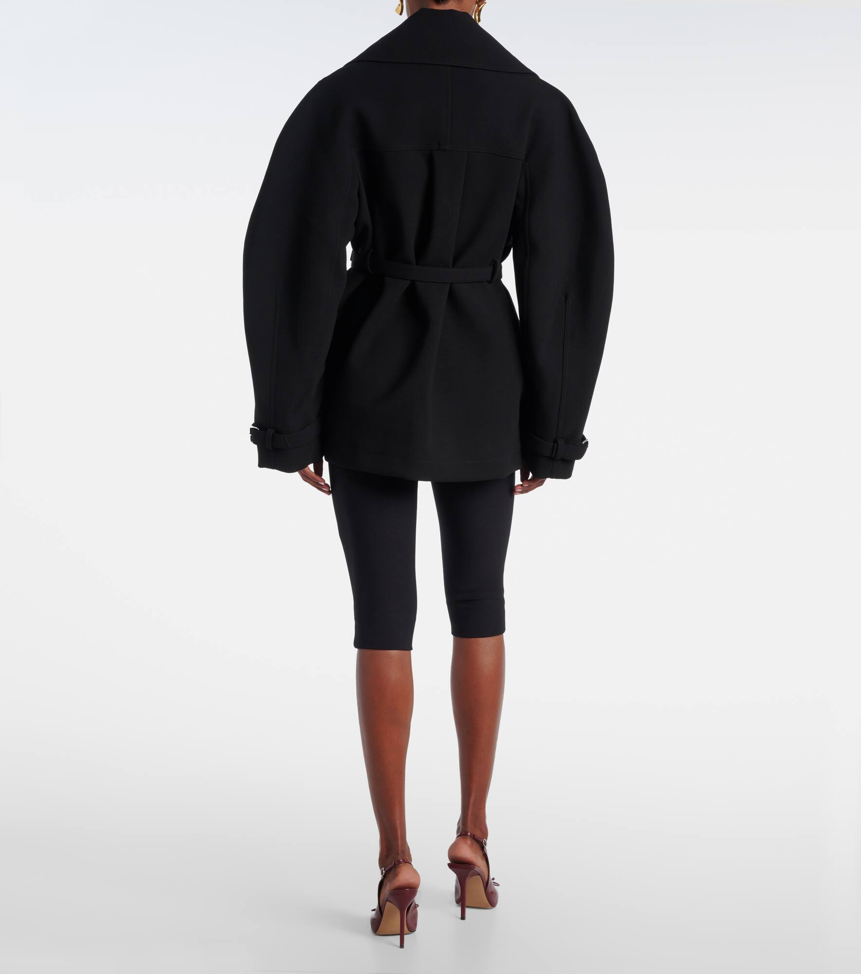 Belted trench coat - 3