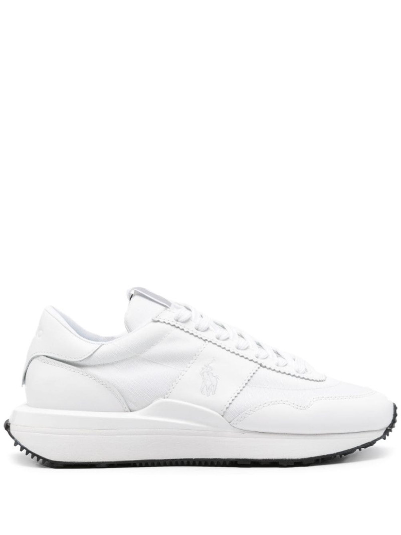 Polo Pony-embroidery sneakers 1
