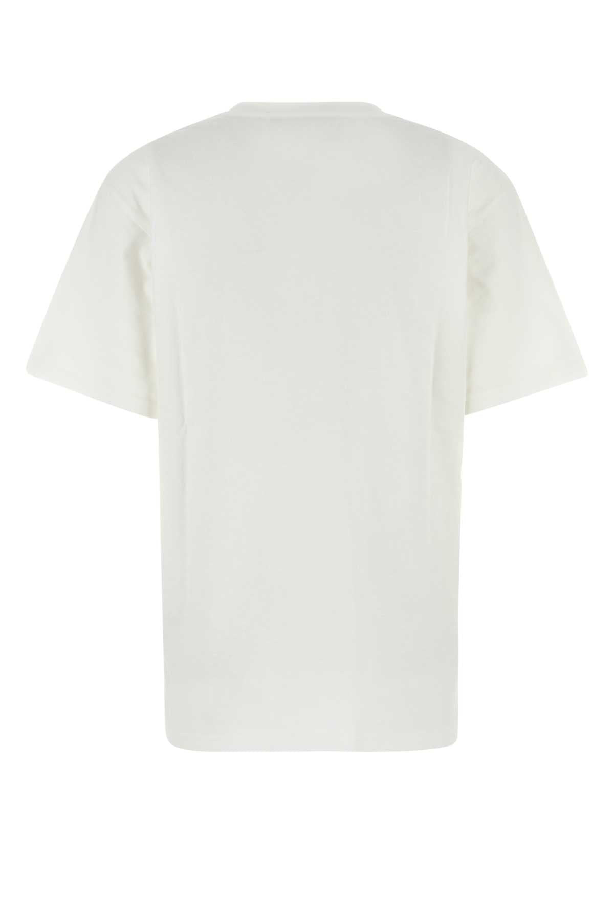 Valentino Garavani Women White Cotton T-Shirt - 2