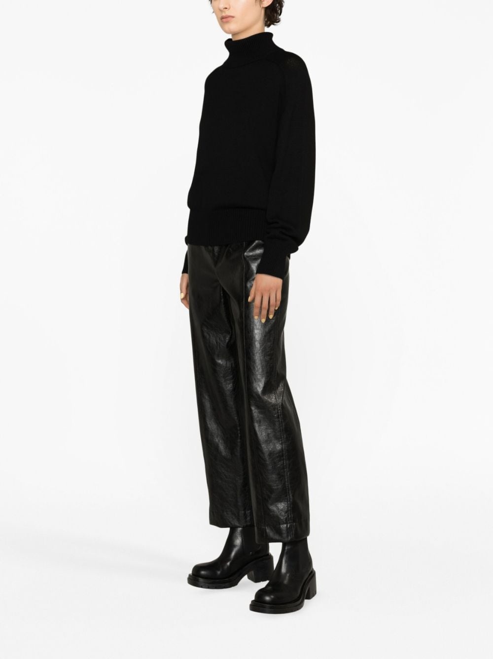 Baysville turtleneck wool jumper - 4
