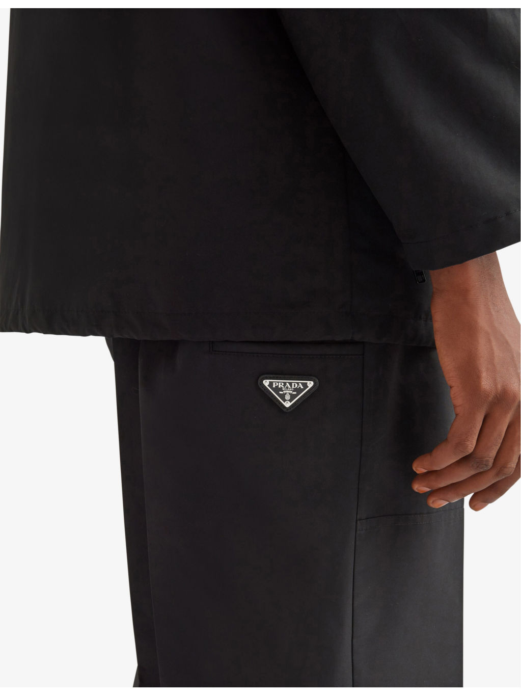 Straight-leg regular-fit cotton trousers - 5