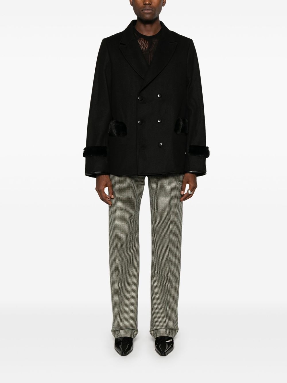 dogtooth trousers - 2