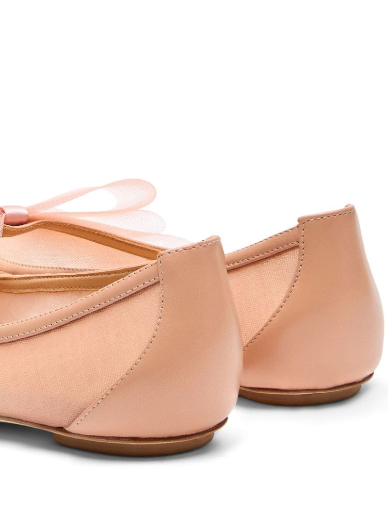 leather ballerina shoes 5