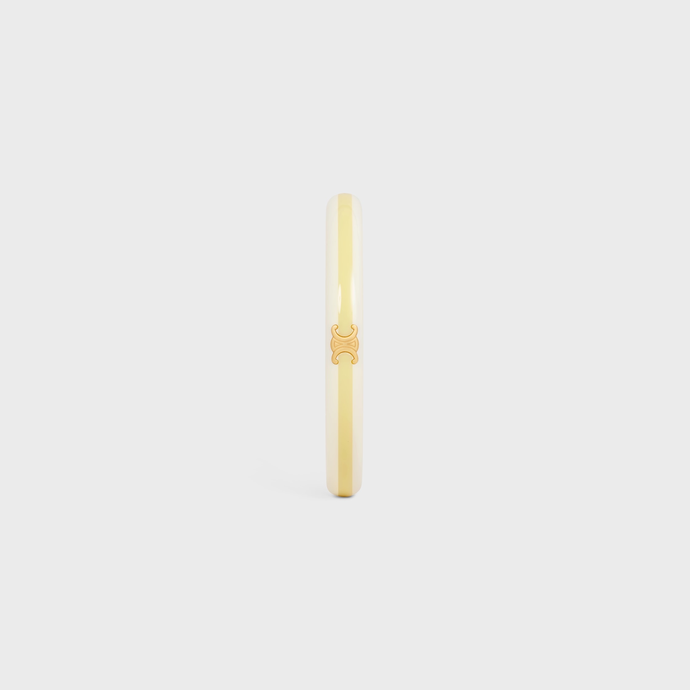 Celine Sorbet Bangle in Resin and Brass with Gold Finish - 4