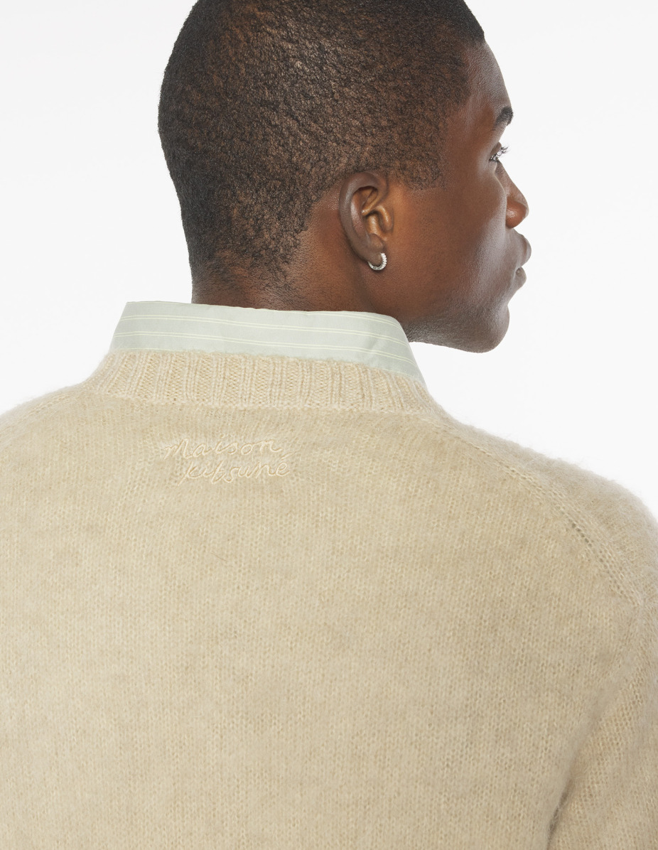 BRUSHED MOHAIR COMFORT JUMPER - 5