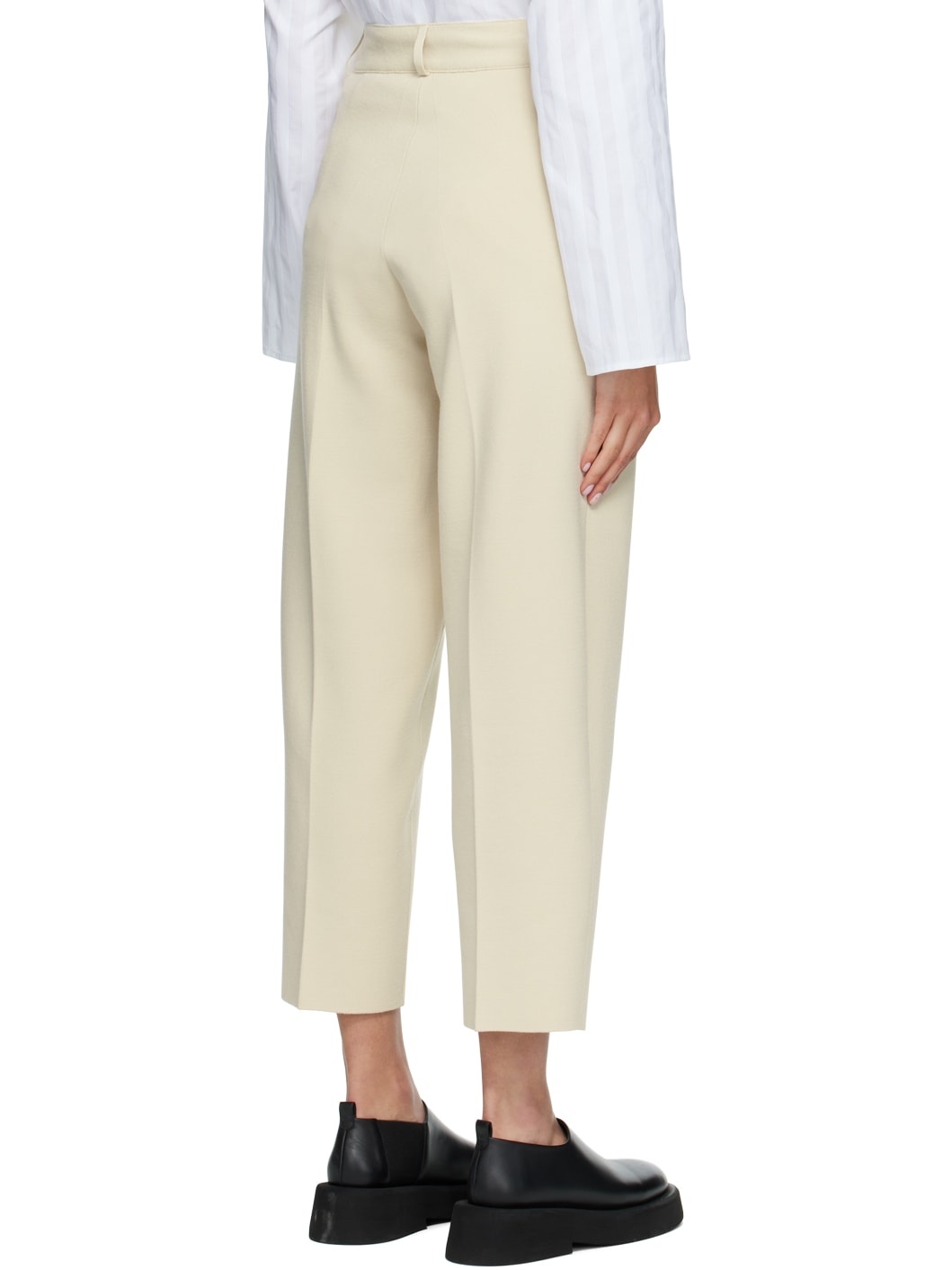 Beige Madeleine Trousers - 3