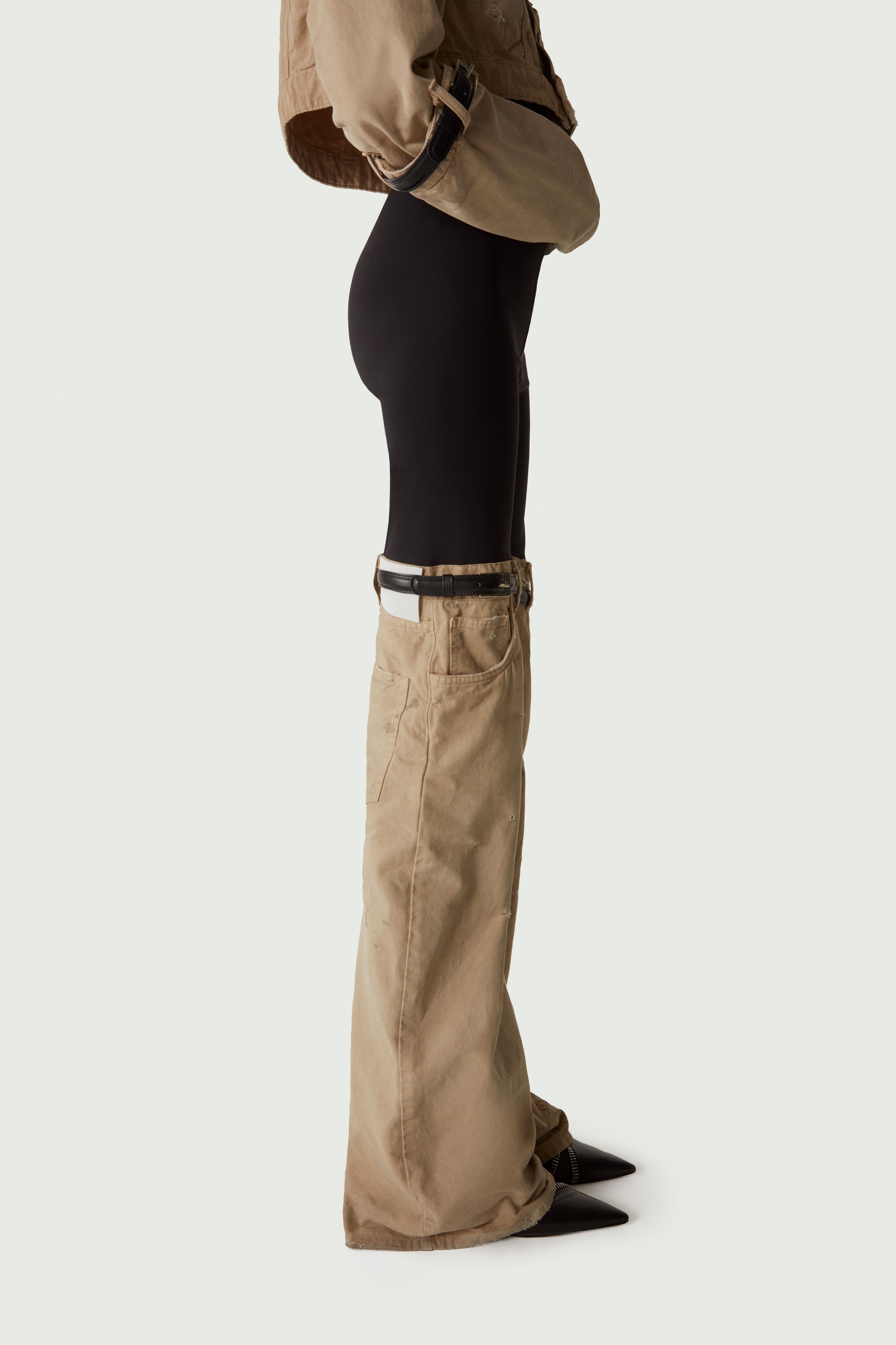 Hybrid Denim Trousers - 2
