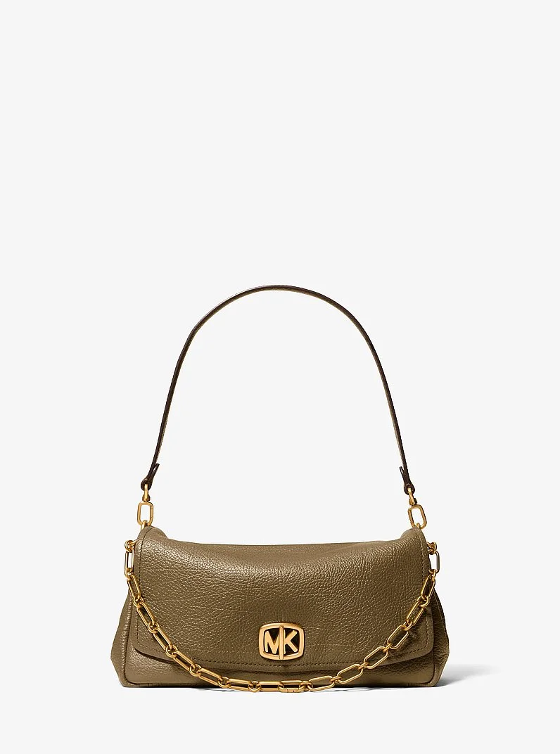 Bryant Large Textured Leather Convertible Shoulder Bag - 1