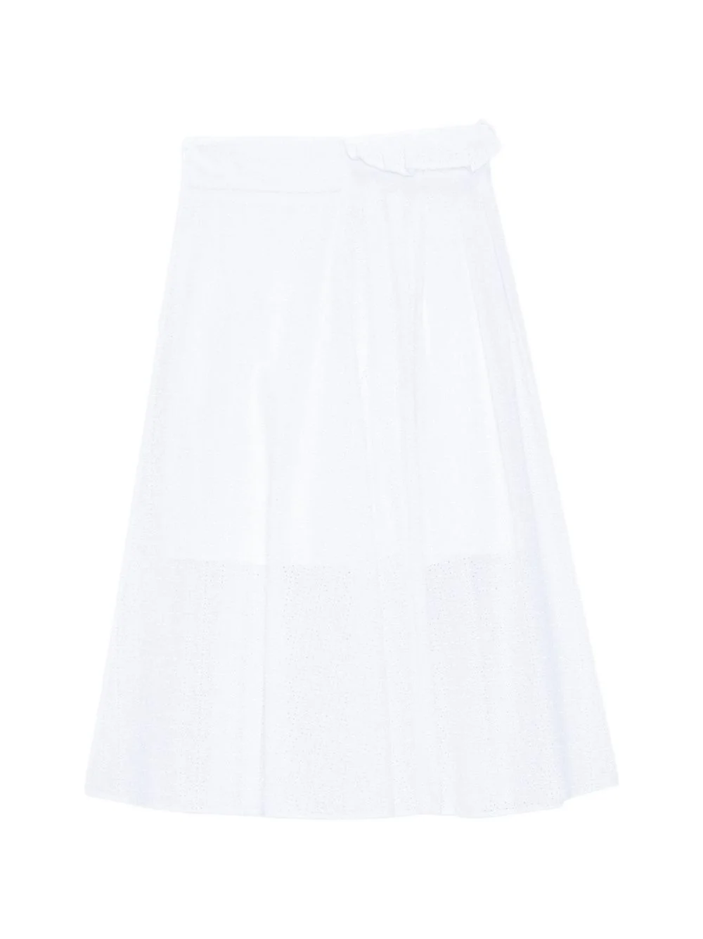 eyelet midi skirt - 1
