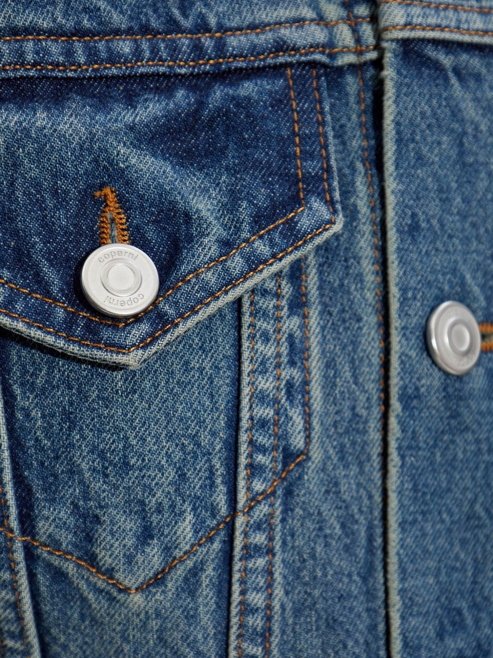 denim mini dress - 5