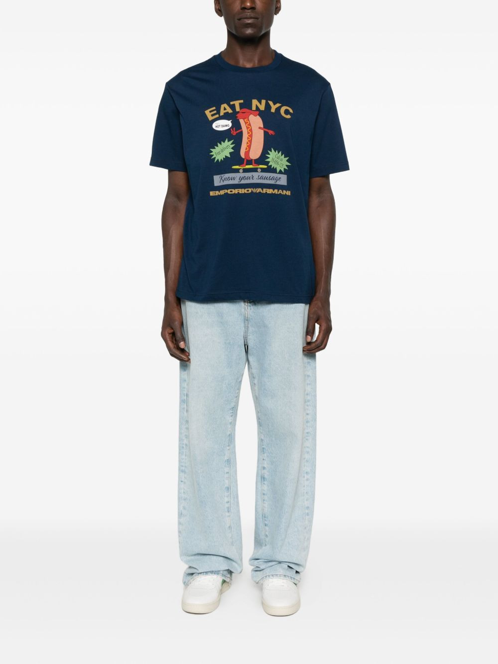graphic-print cotton T-shirt - 2