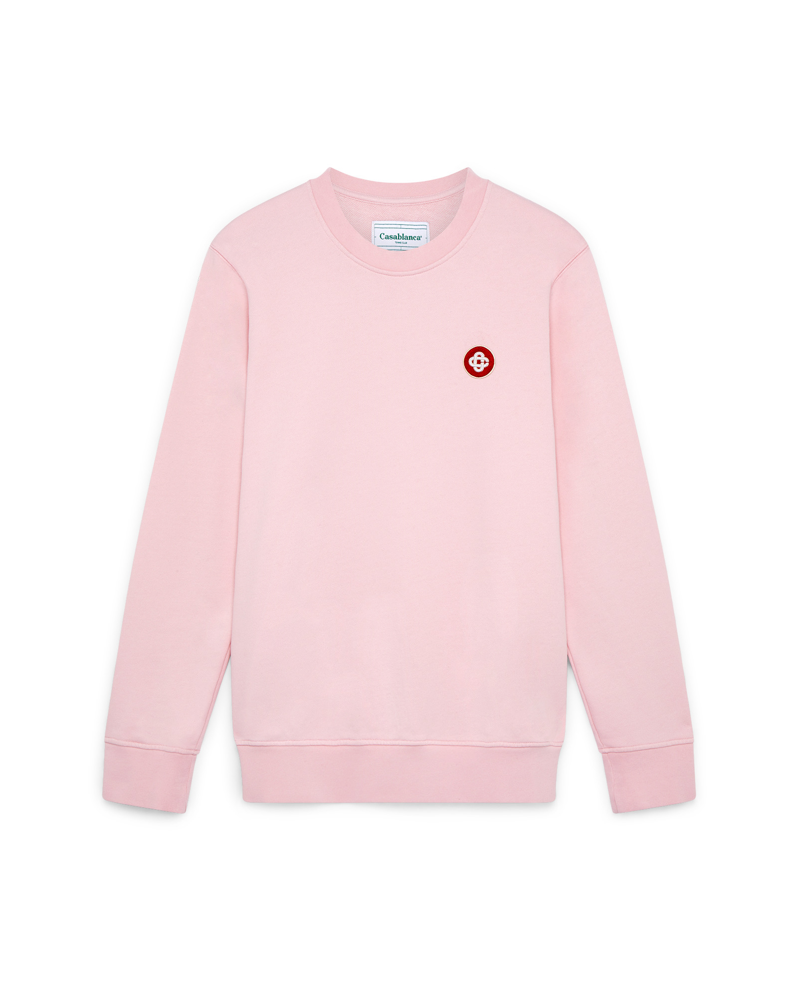 Pink Logo Patch Sweatshirt - 1