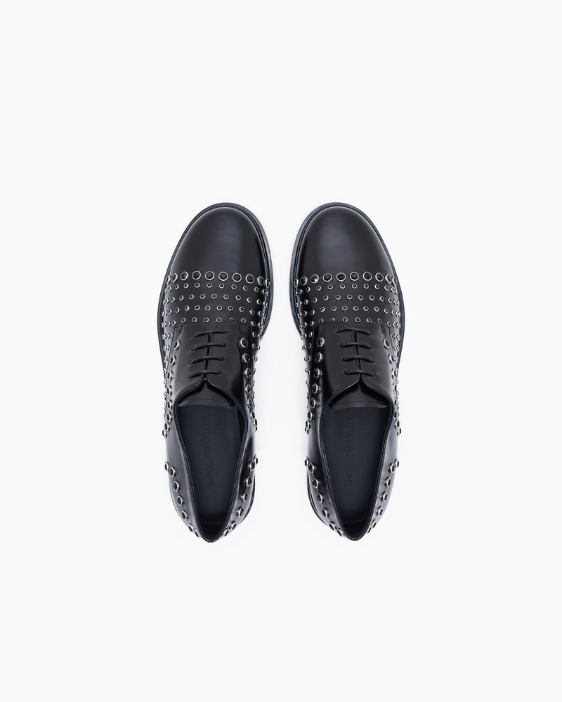 LEATHER BROGUES WITH STUDS 3