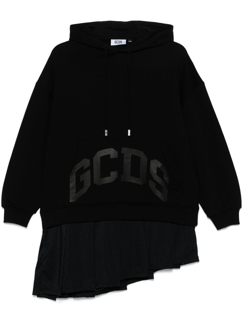 logo-print mini dress 1