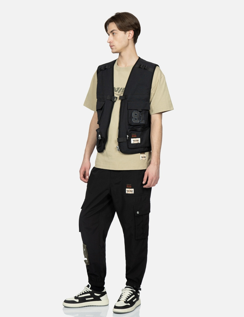 LOGO EMBROIDERY MULTI-POCKET VEST 3