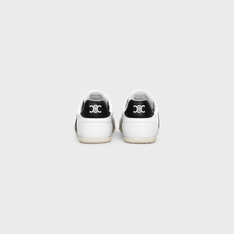 CELINE CELINE JOGGER LOW LACE-UP SNEAKER WITH TRIOMPHE SIGNATURE in CALFSKIN AND SUEDE CALFSKIN outlook