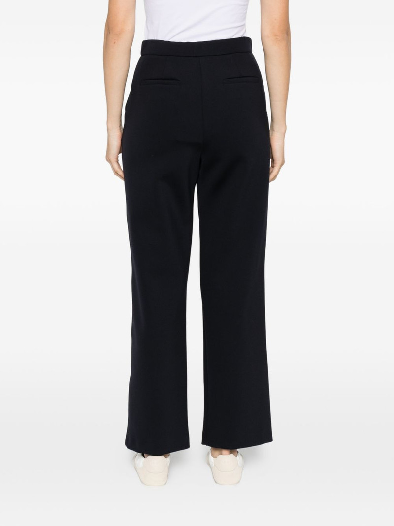 stitch-detail trousers 4