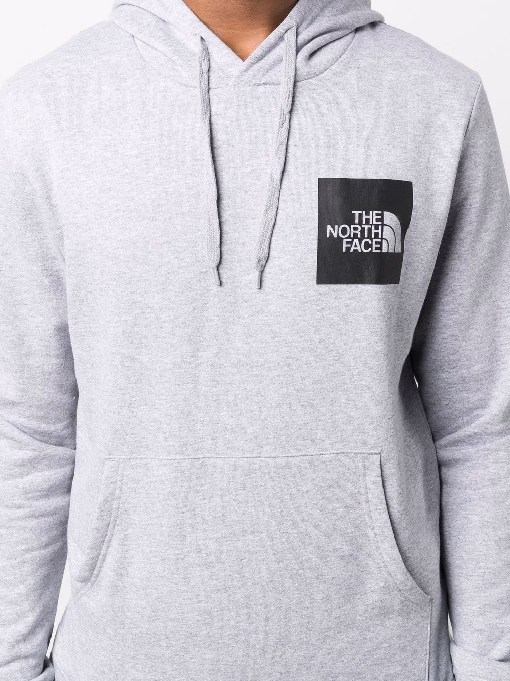 logo-print drawstring hoodie - 5