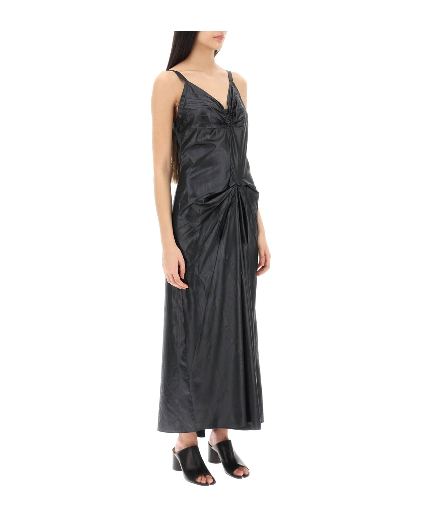 Ruched Midi Dress - 2