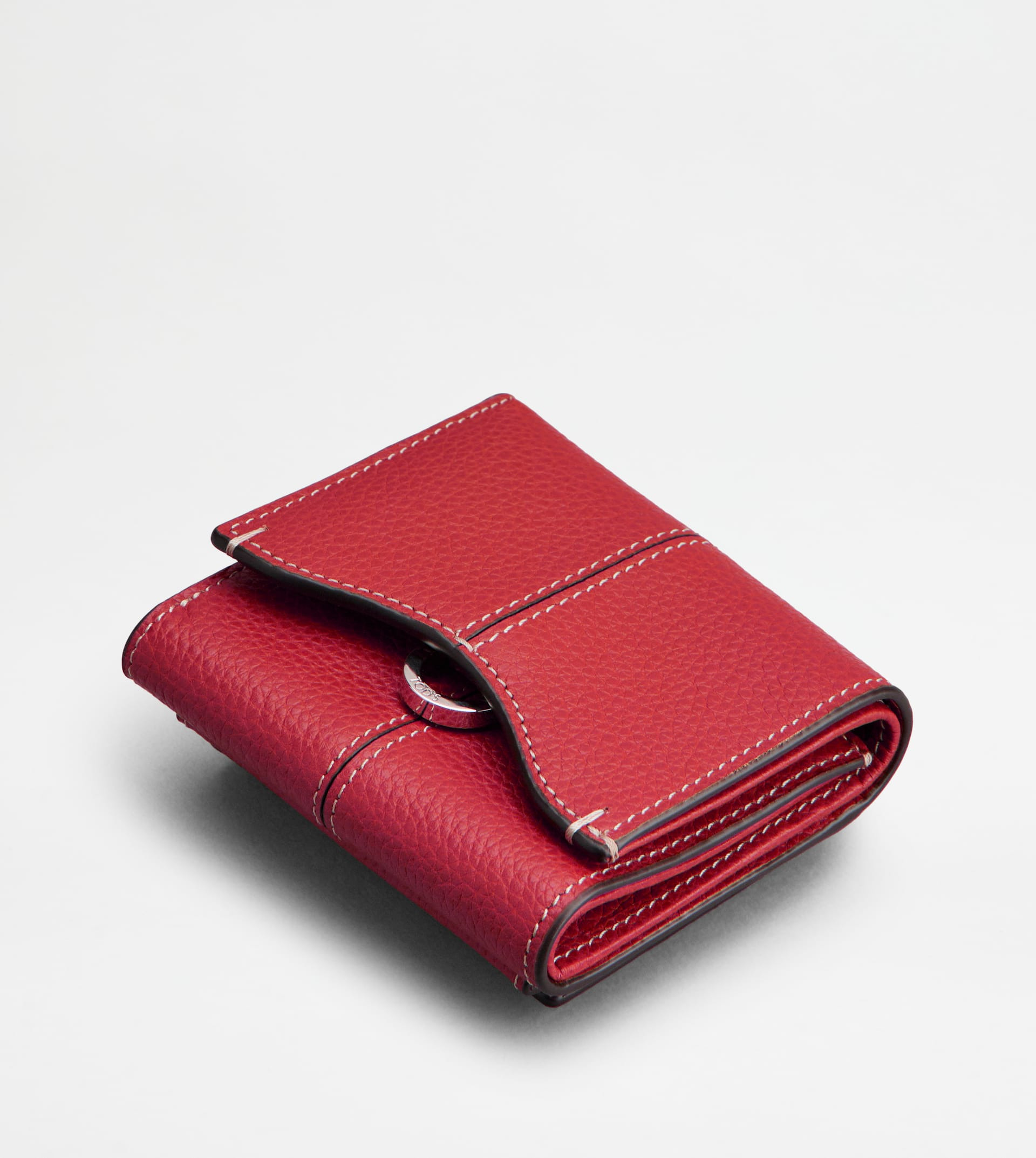 WALLET IN LEATHER - RED - 3