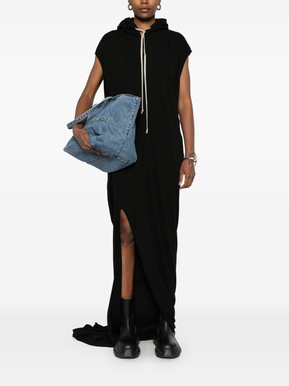 Hooded long dress - 4