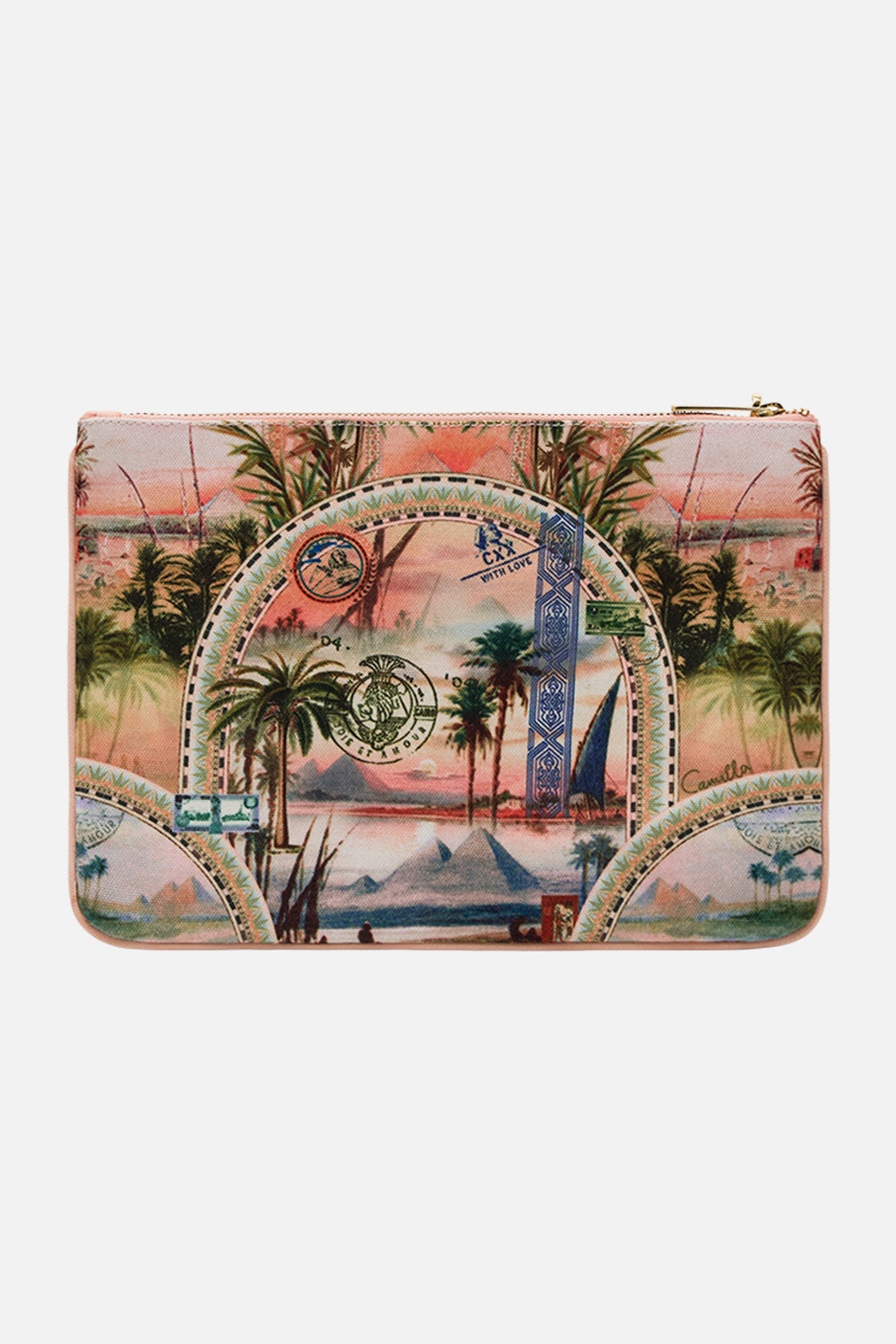 SMALL CANVAS CLUTCH - 3