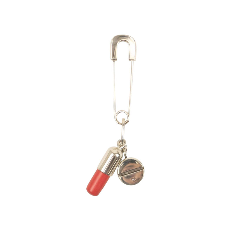 Ambush Ambush Pill Charm Earring 'Grey' outlook