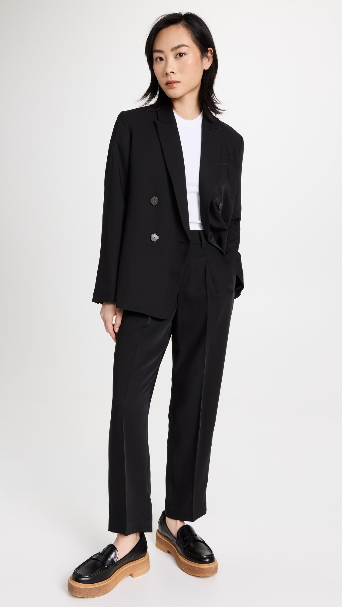 Crepe Suiting Blazer - 4