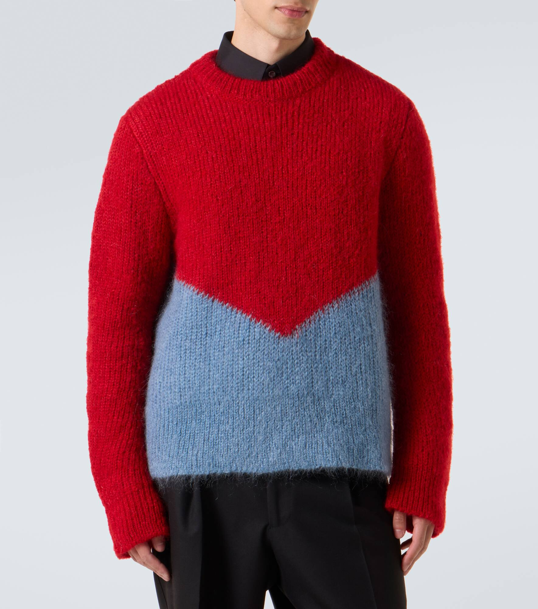 Mohair-blend sweater - 3