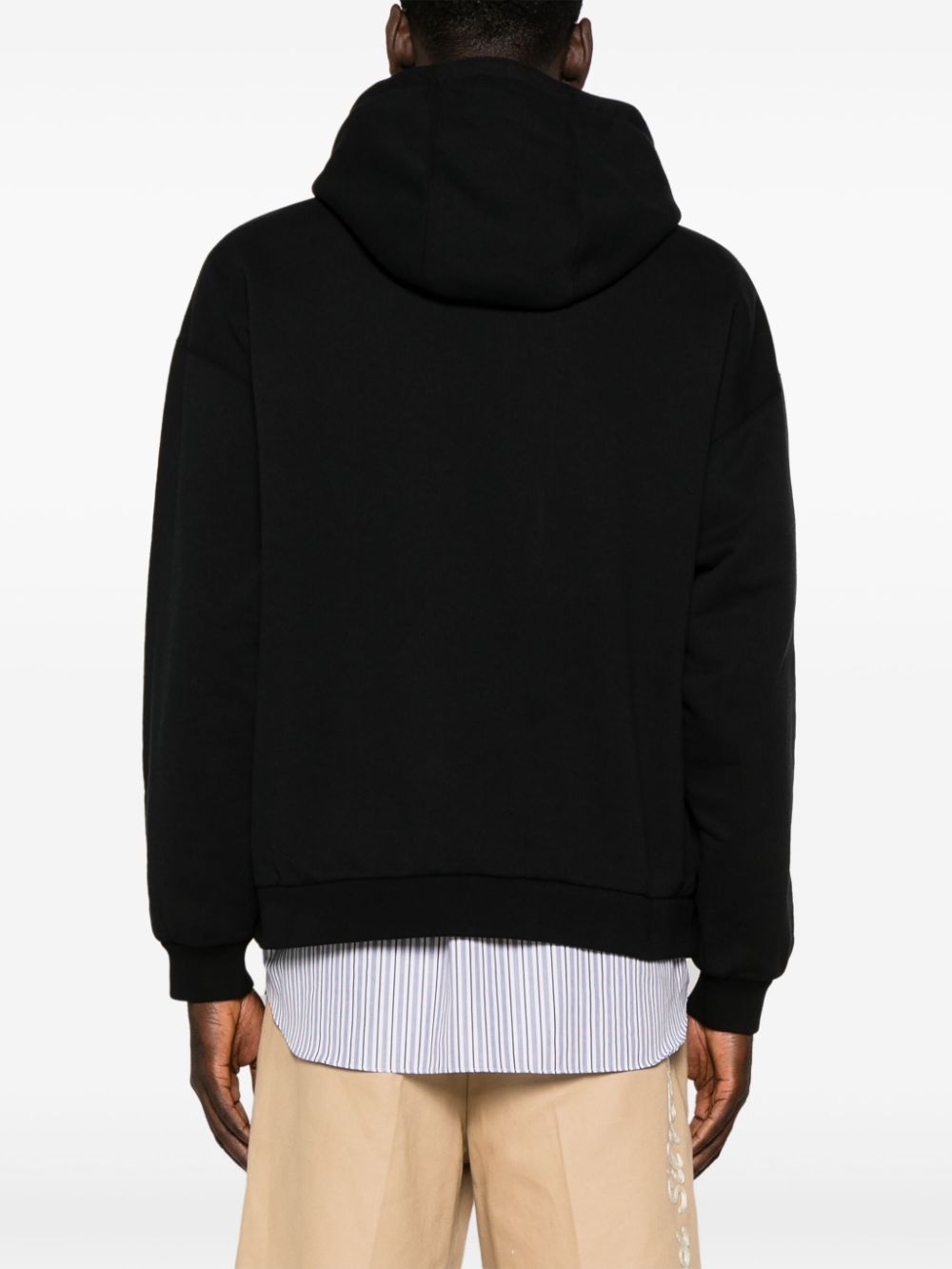 Interlocking G-print cotton hoodie - 4
