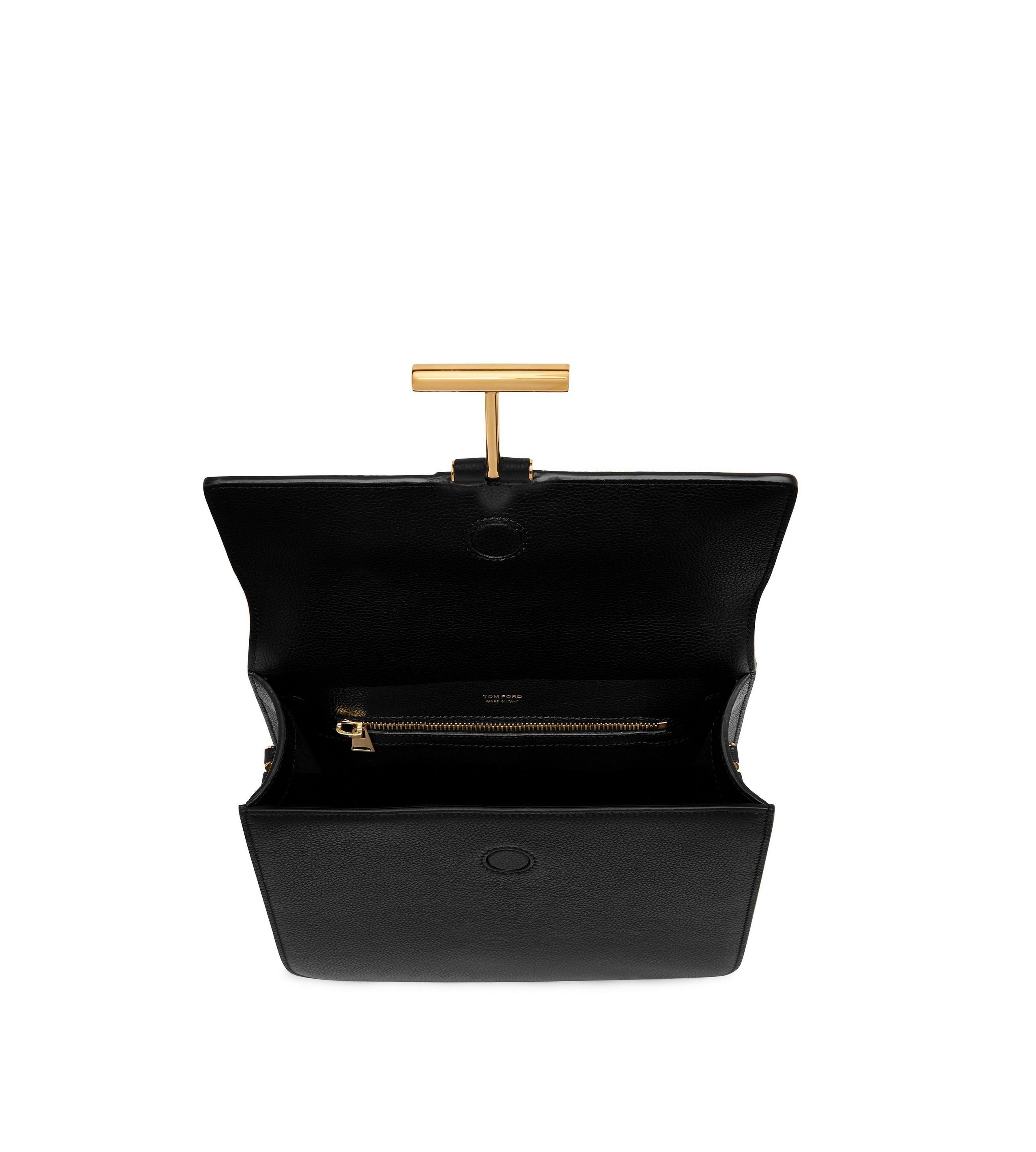 GRAIN LEATHER TARA MEDIUM CROSSBODY - 4