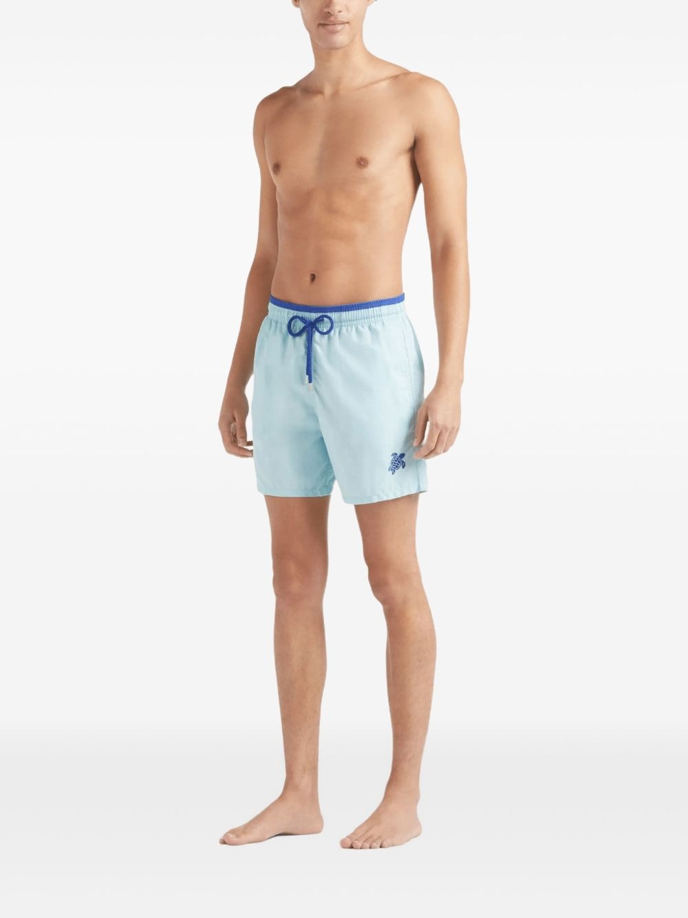 two-tone swim shorts - 3