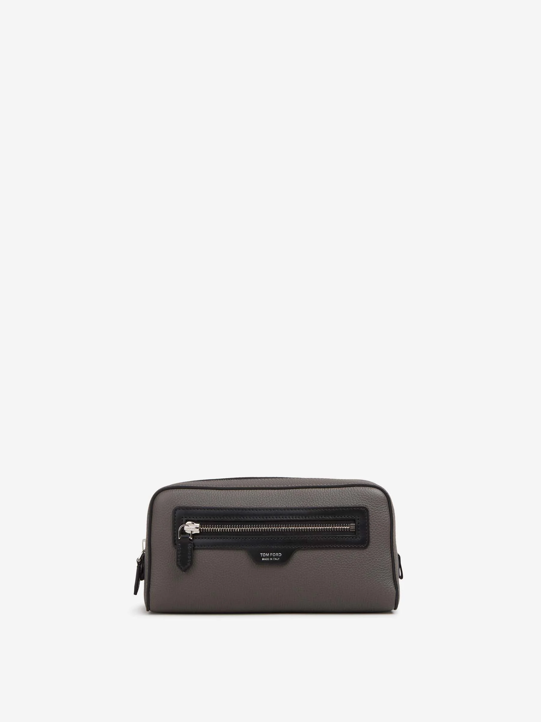 LEATHER TOILETRY BAG - 1