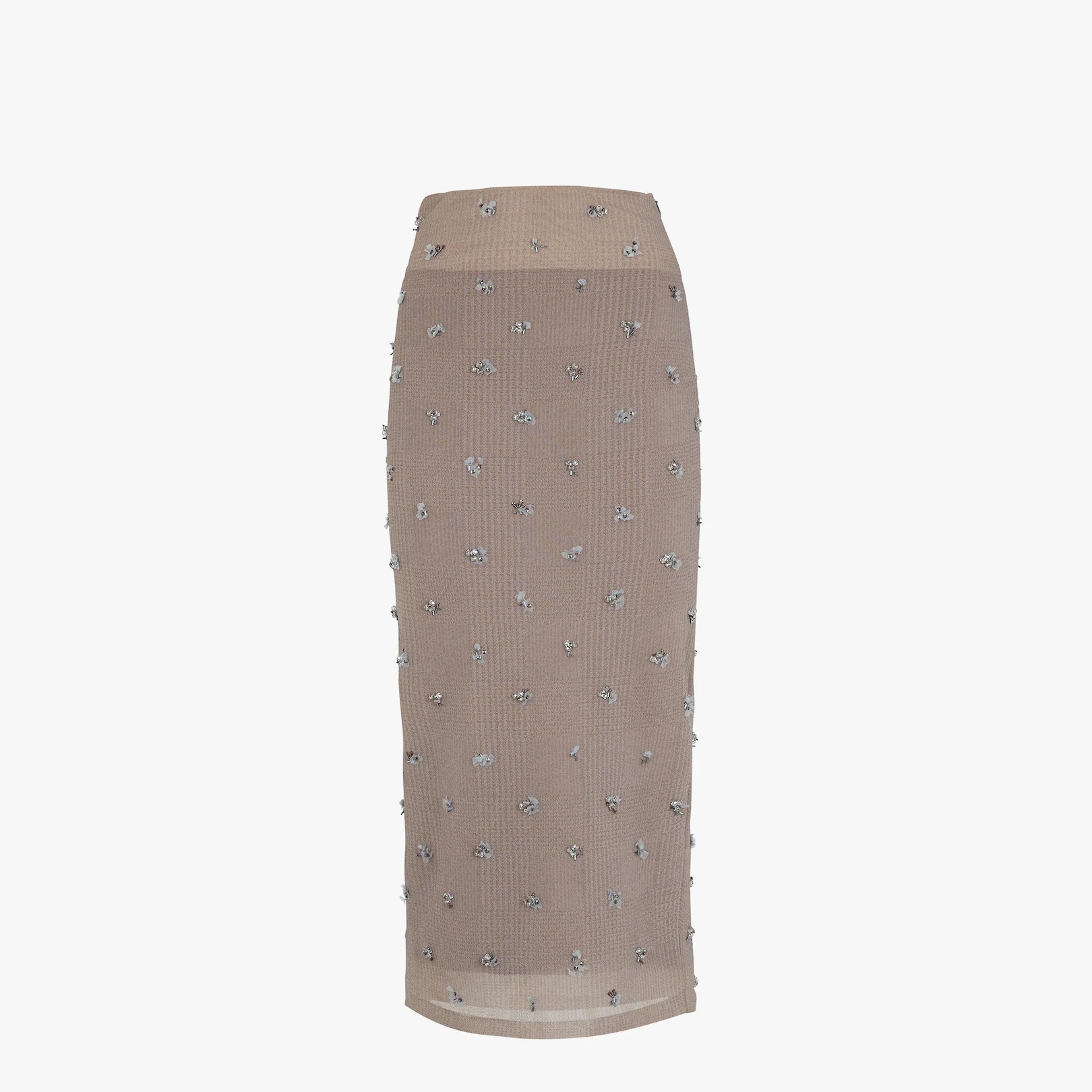 Mauve nylon dress - 1