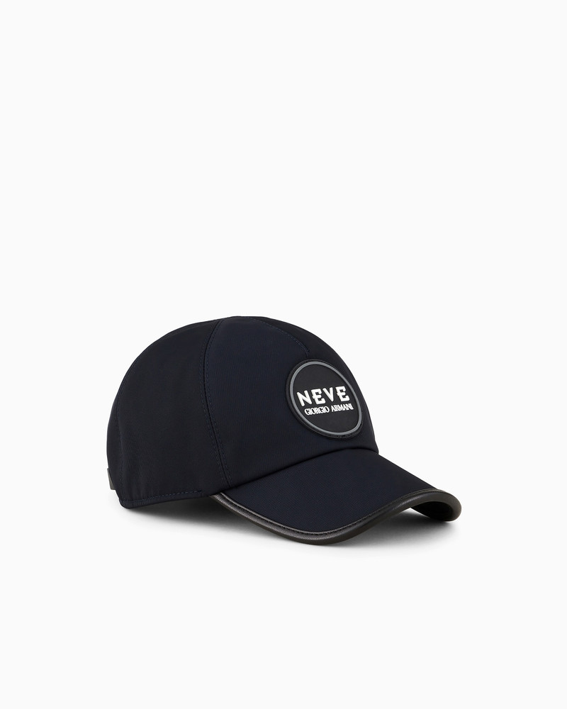 GIORGIO ARMANI NEVE TECHNICAL NYLON BASEBALL CAP 1