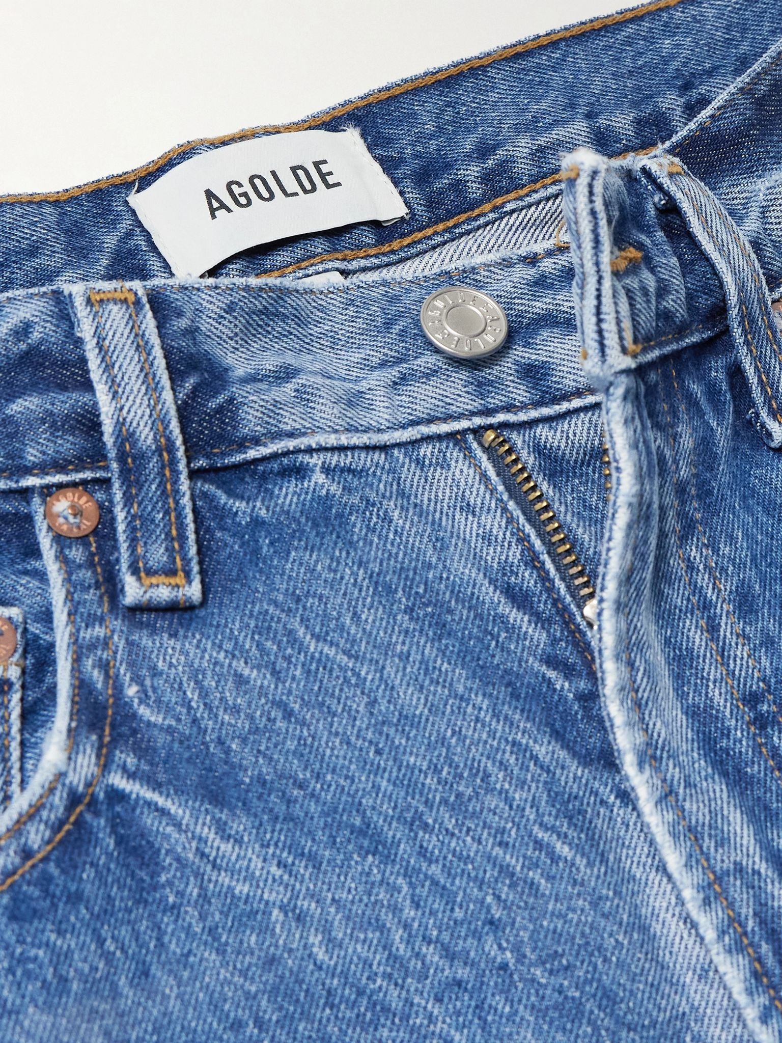 Low Curve mid-rise wide-leg jeans Mid denim - 5