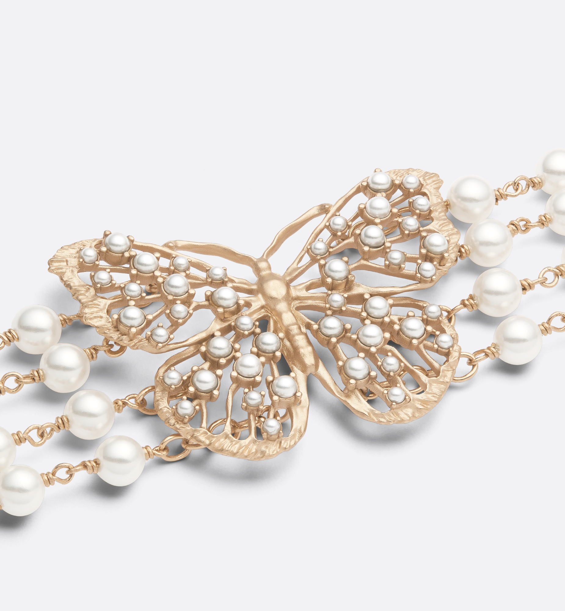 Toile de Jouy Papillon Choker - 2
