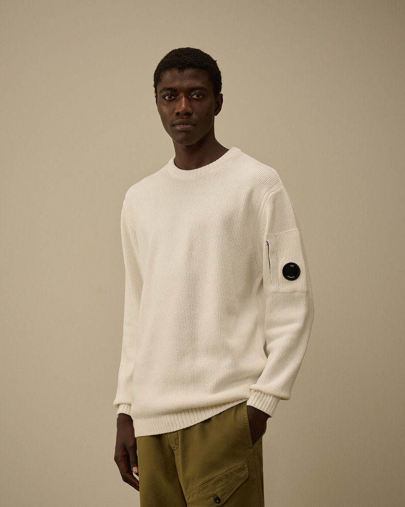 Cotton Chenille Crewneck Sweater 3