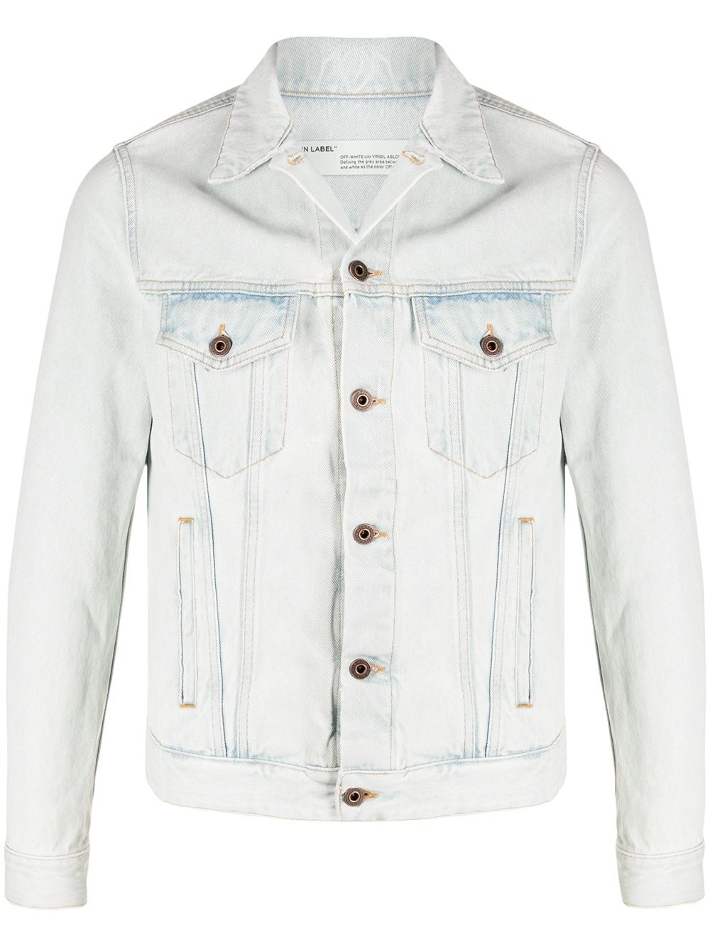 3D Pencil slim denim jacket - 1