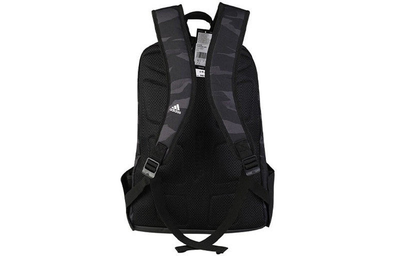 adidas adidas 3-Stripes Parkhood Backpack 'Black White' DW4289 outlook