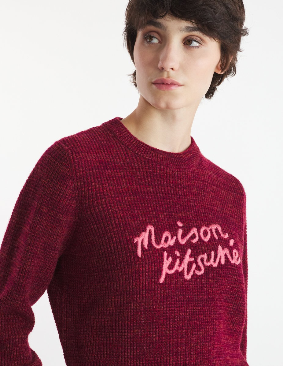 MAISON KITSUNE HANDWRITING COMFORT JUMPER - 4