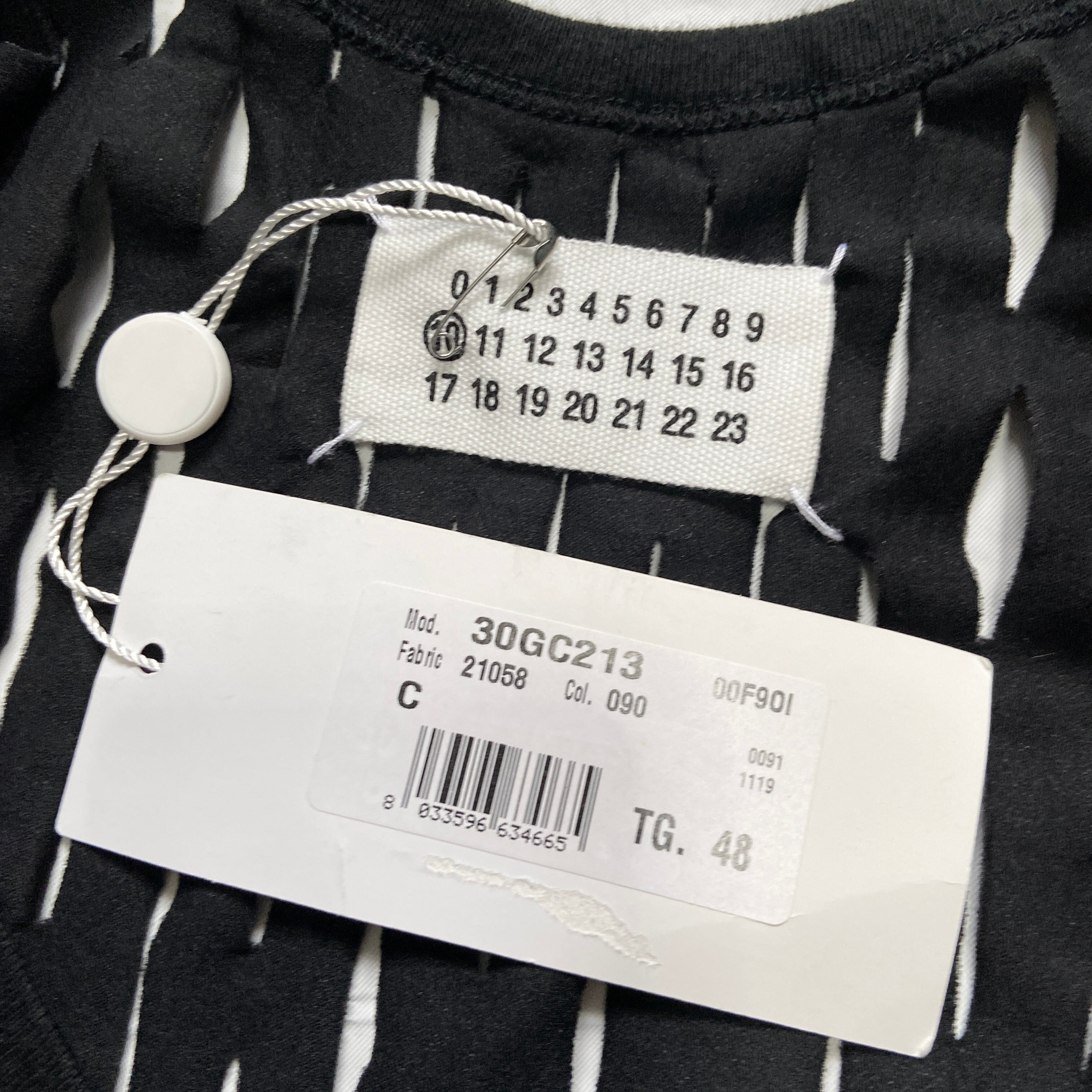 Maison Martin Margiela BWNT ss09 laser cut tank 48 - 11