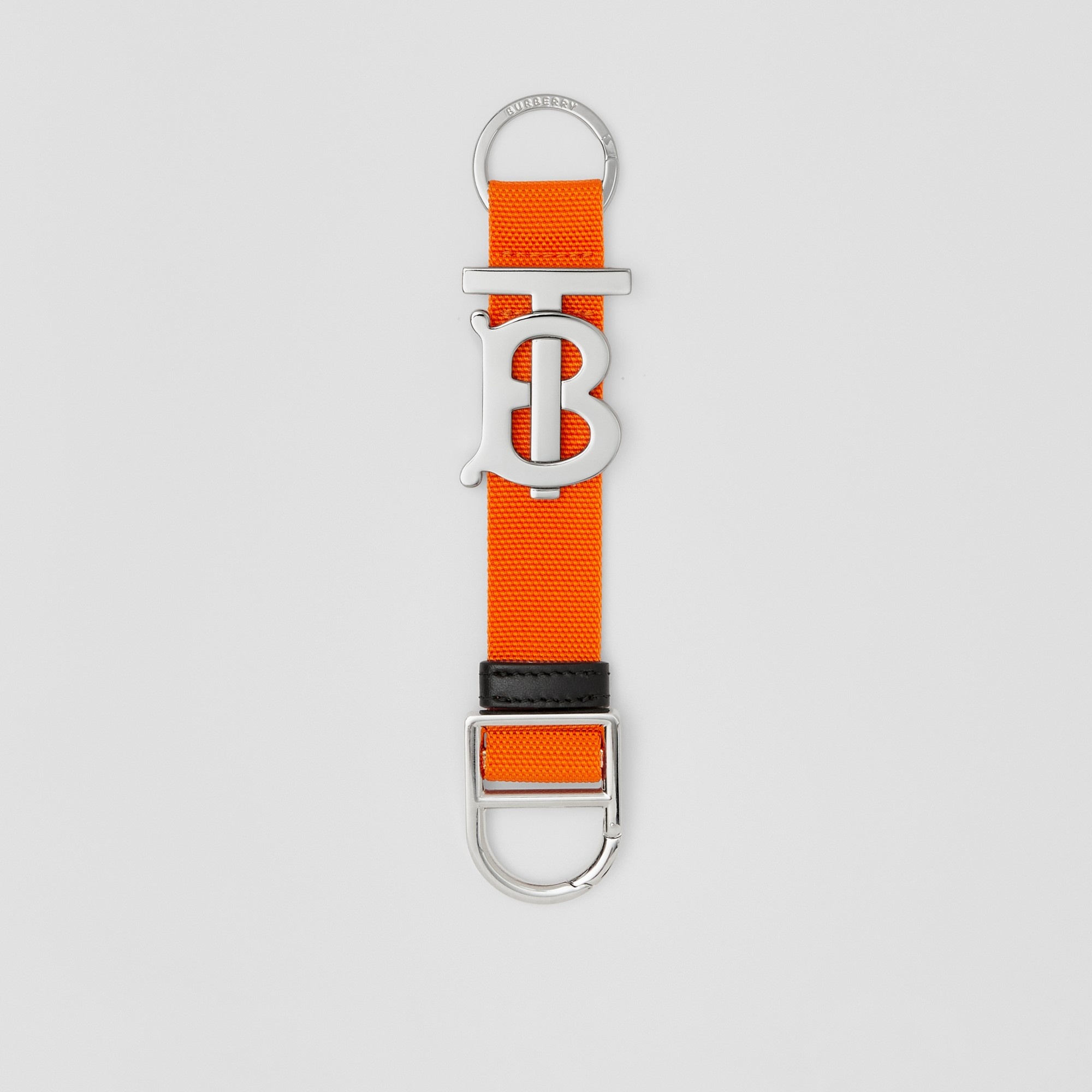 Monogram Motif Webbed Key Ring - 1