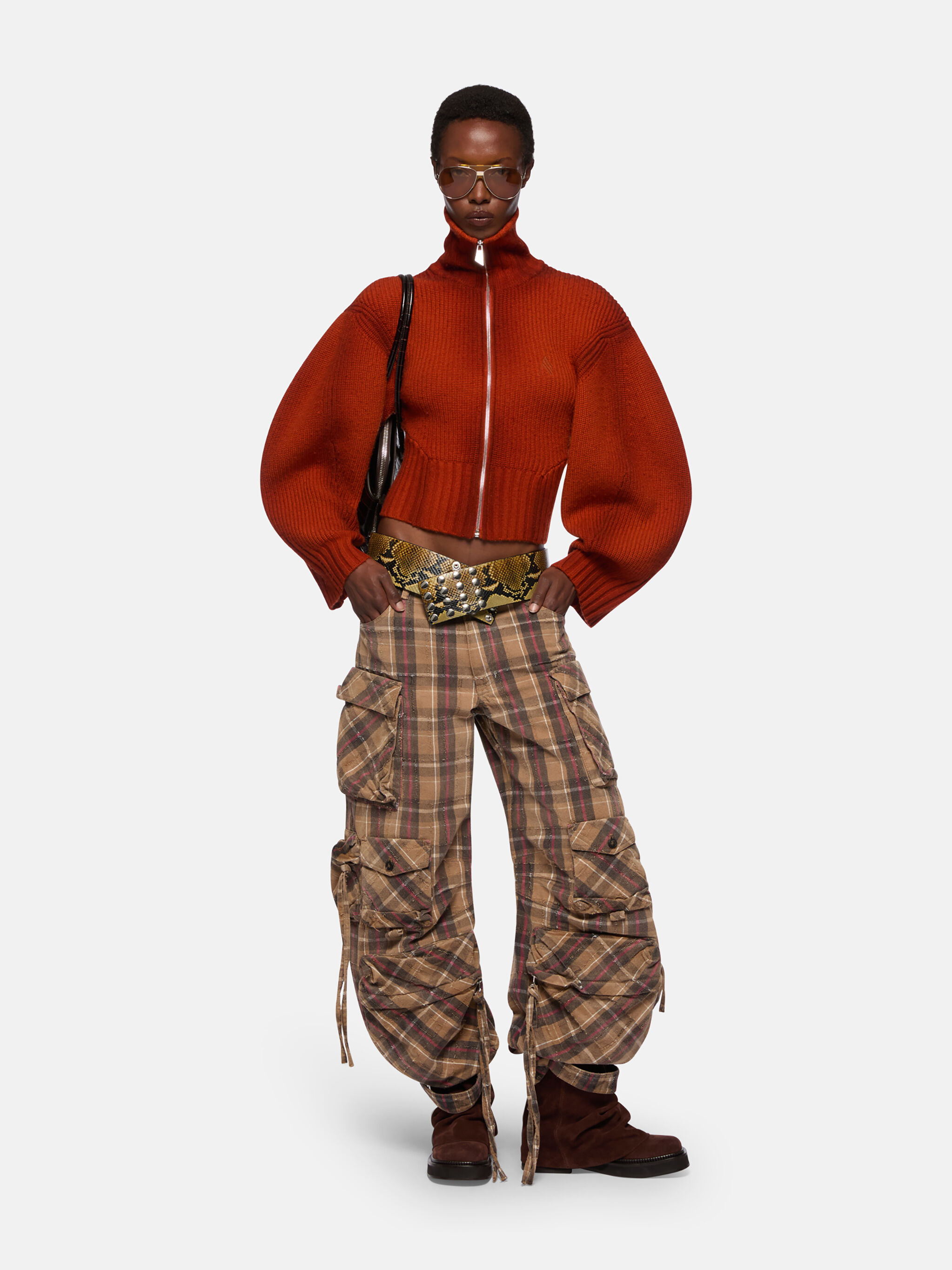 RUST CARDIGAN - 2